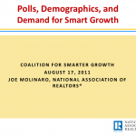 Get the Scoop! Polls, Demographics, and Demand for Smart Growth