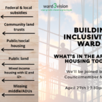 Event: Building Inclusivity in Ward 3 --What's in the Affordable Housing Toolbox?