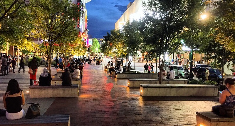 Create Walkable Neighborhoods: Bethesda Row, Bethesda, Maryland, Smart  Growth