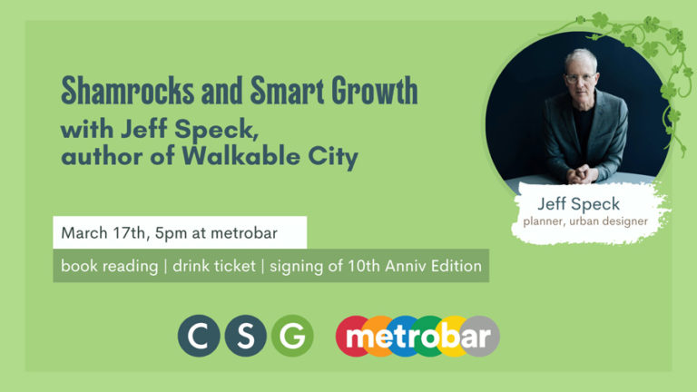 Shamrocks And Smart Growth With Jeff Speck, Author Of Walkable City ...